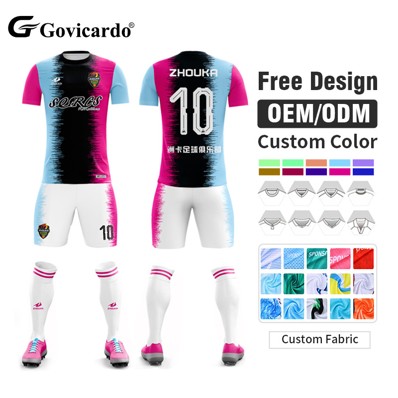 OEM Custom Retro Vintage Soccer Jersey Set Premium Quality P
