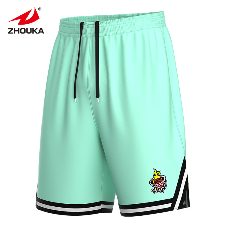Custom Basketball Shorts with Breathable Mesh Plus Size Personality Design for Sports