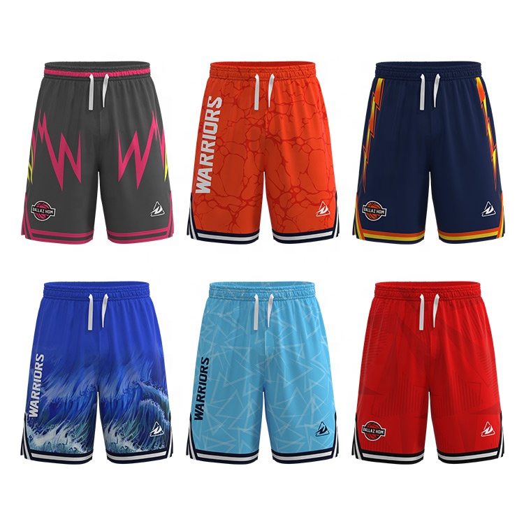 Outdoor Basketball Sports Breathable Quick-drying Casual Slit Basketball Shorts Custom Designed Basketball Shorts for Men