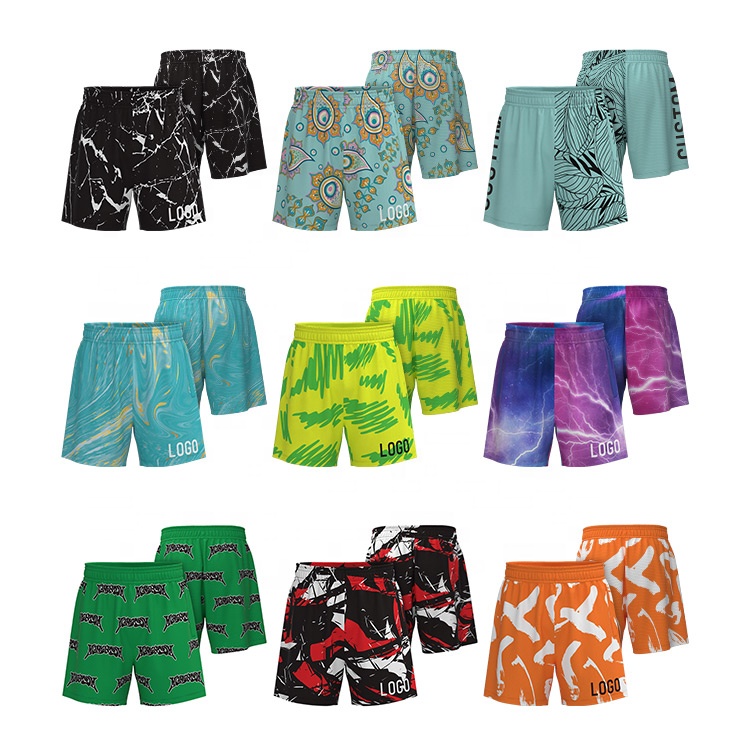 New Design Men Mesh Blank Basketball Shorts Custom Breathabl