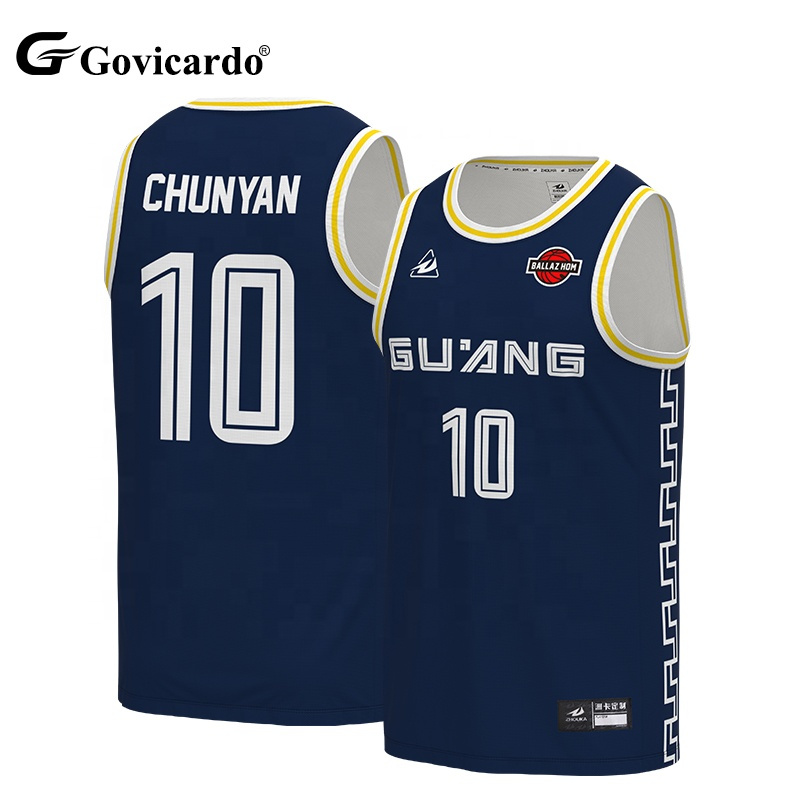 Customizable Reversible Basketball Jersey Quick Dry Mesh Singlets Breathable Youth Player Uniforms with Sublimation Design