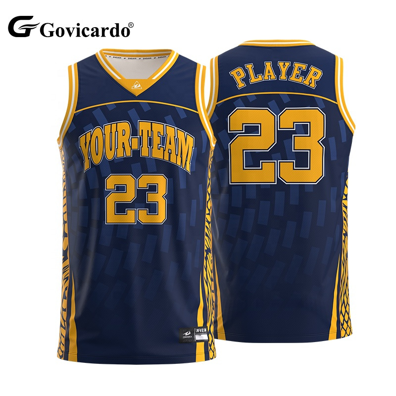 Custom Design Breathable Men's Youth Basketball Jersey Subli