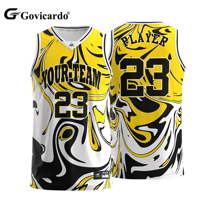 Oem Custom Design Color Fashion Sports Style Basketball Jersey Tops Shirt Customized Sublimated Men Basketball Uniform Singlet