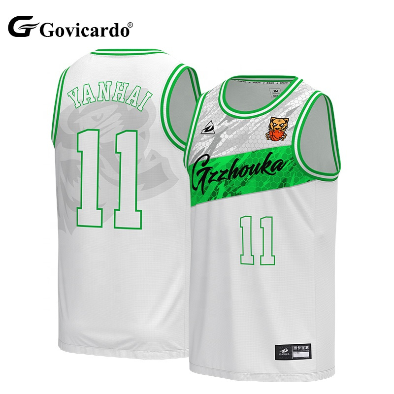 Wholesale Custom High Quality Sublimation Men'S Mesh Basketb