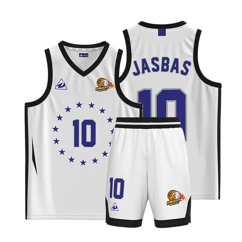Custom Design Men's Basketball T-Shirt Jersey Uniform Breathable Club Sport Training Clothes with Sublimation Basketball Jersey