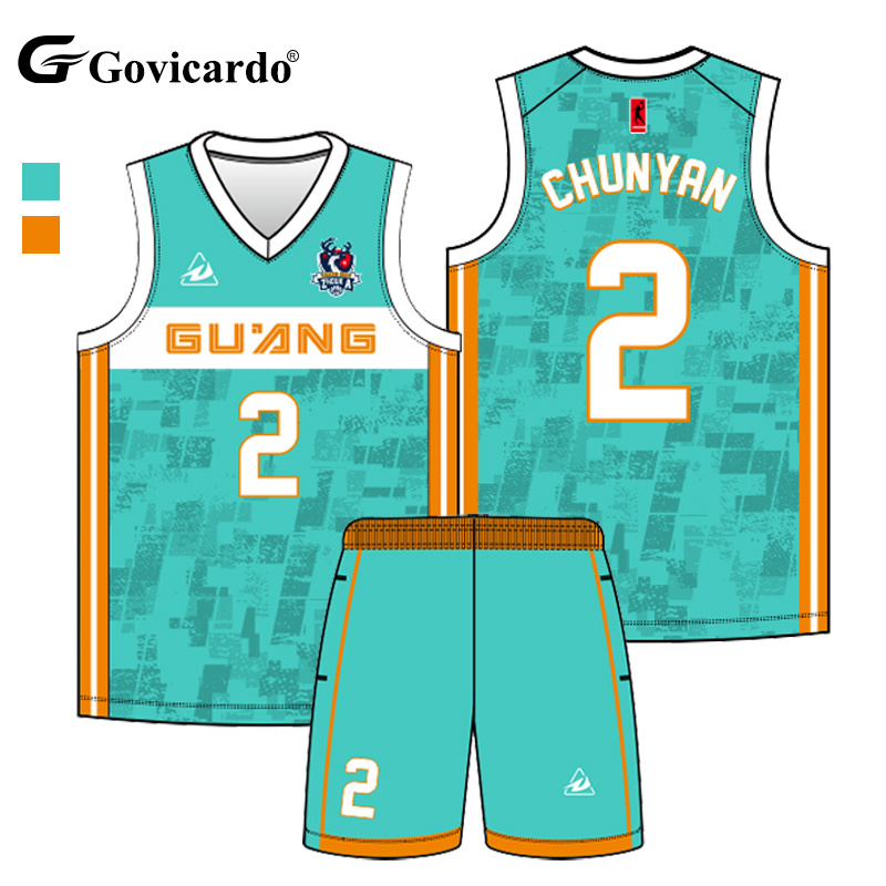 Customizable Breathable Basketball Jerseys Reversible Sports Uniform with Embroidery Plus Size Sets Customizable Colors