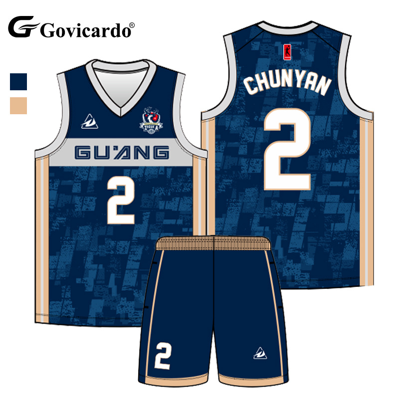 Free Custom Design Men's Basketball Jersey Set New Style Fashionable Wholesale Breathable Reversible Basketball Plus Size