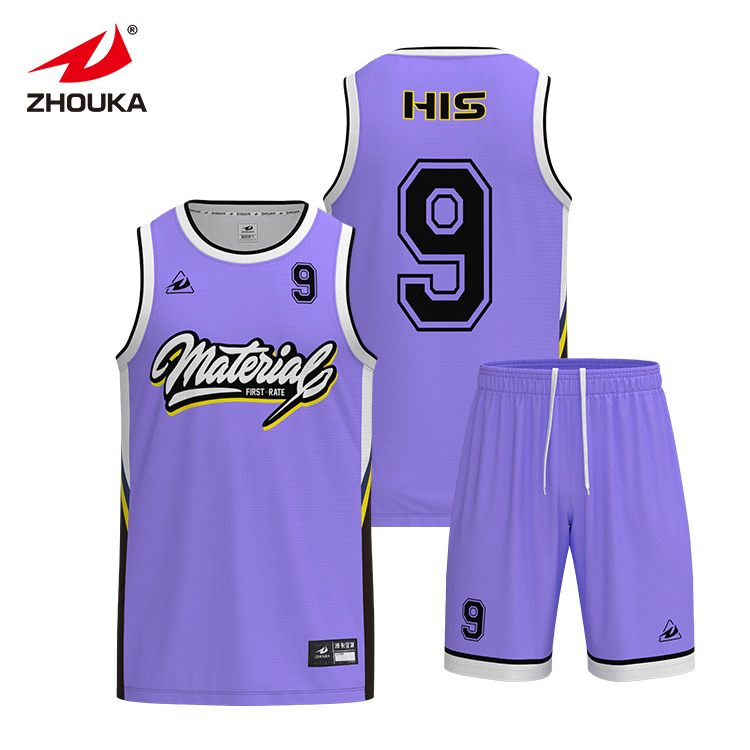 Basketball Uniform Dry and Breathable Basketball Wear Maillots De Basket Basketball Jersey
