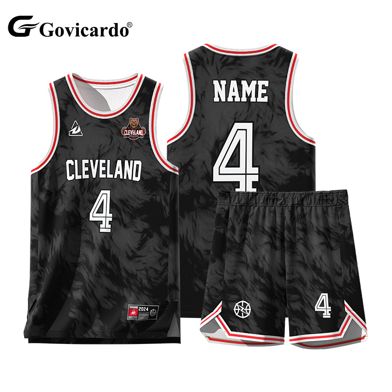 Custom Retro Basketball Uniform Sets High Quality Sublimatio