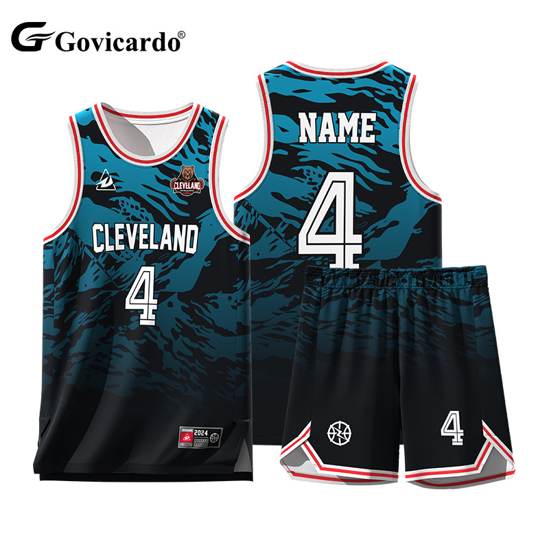 Customizable Men's Basketball Jersey Set Breathable Quick Dry Sleeveless Loose Sport Training Uniform Plus Size Low MOQ Blank