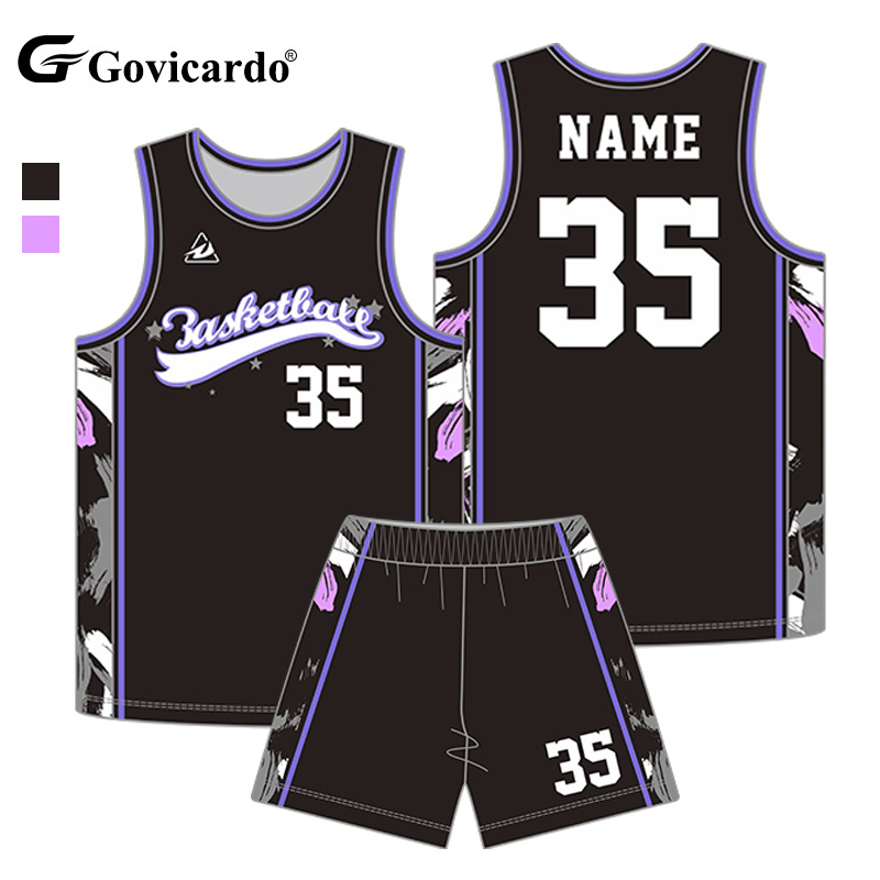 Men's Custom Reversible Basketball Jersey Youth Polyester Me