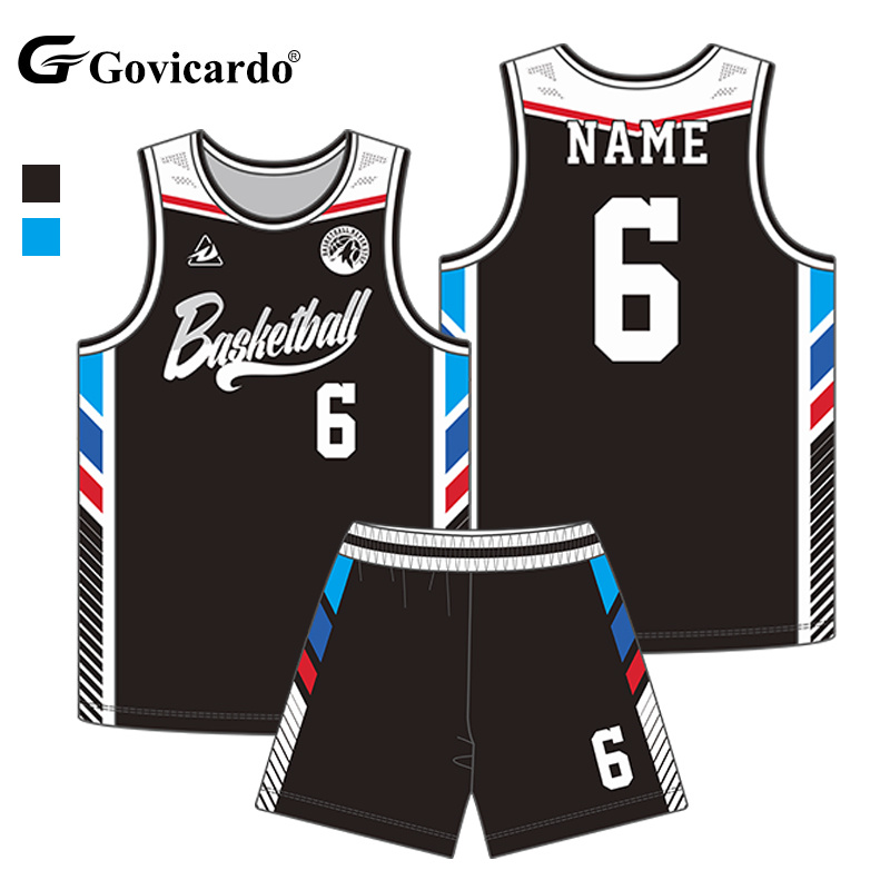 Custom Reversible Basketball Jersey Set for Men Full Sublima