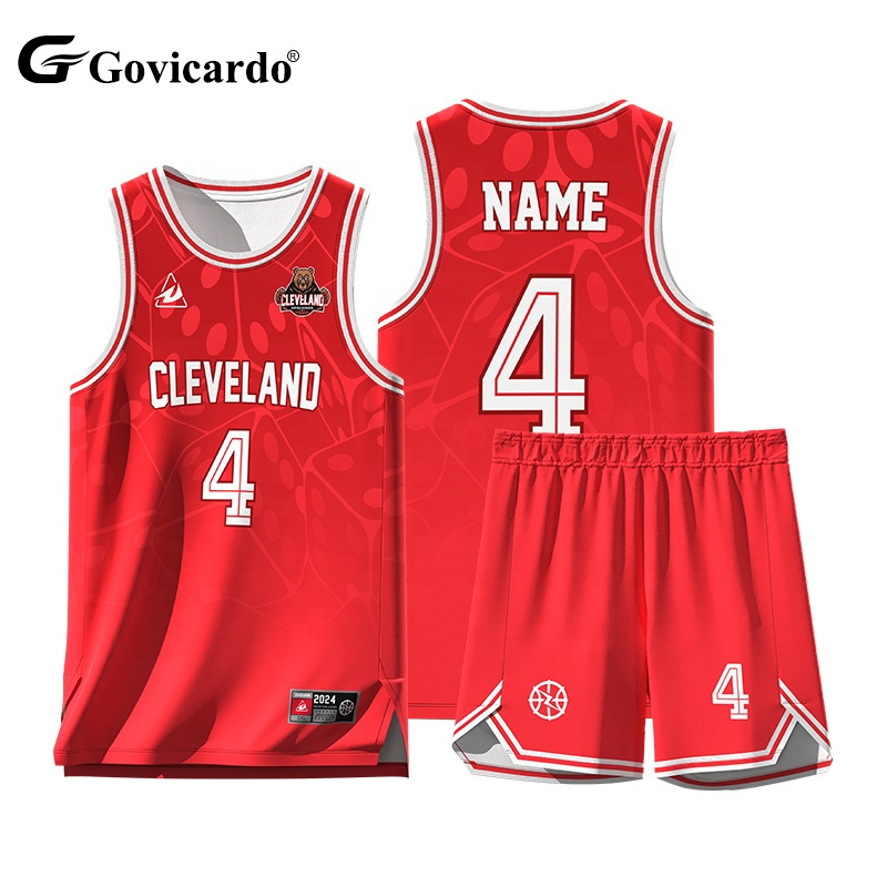High Quality Custom Sublimation Breathable Basketball Jersey
