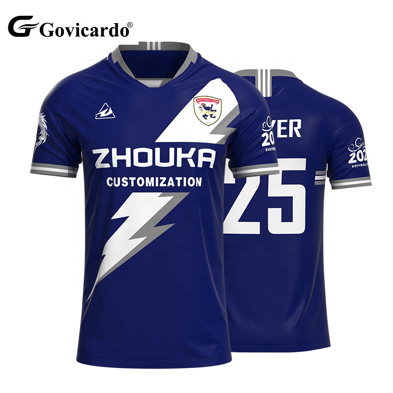High Quality Retro Soccer Jersey Custom Jacquard Fabric Football Shirts Breathable Automated Cutting Soccer Wear Uniform New