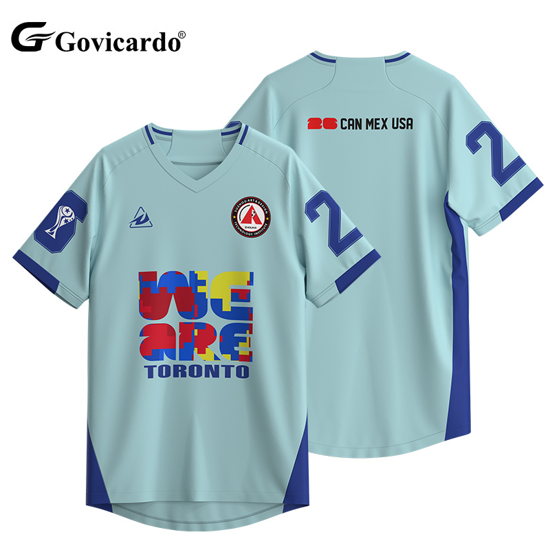 Lightweight Breathable Jacquard Soccer Jersey Retro Football