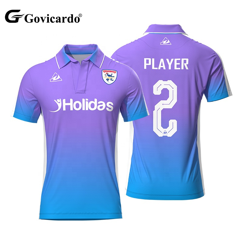 OEM Custom Sublimated Polyester Men's Soccer Jersey Breathab