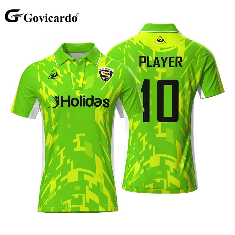 OEM Custom Youth Team Digital Printing Logo Adult Polo Footb