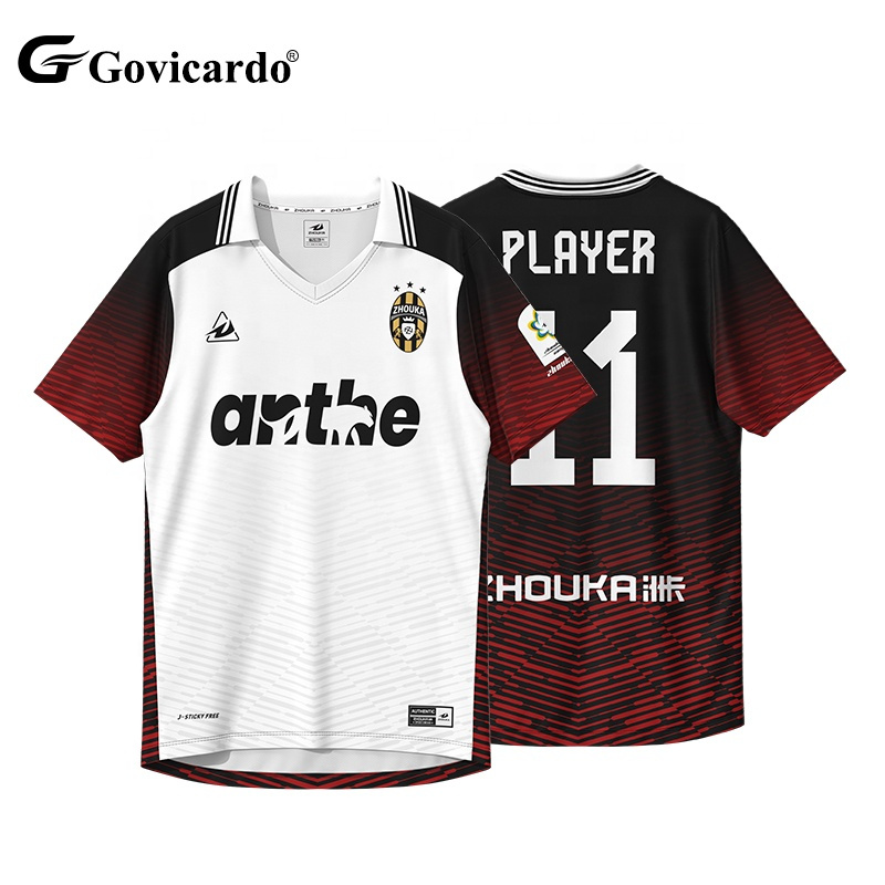 Men's Retro Soccer Jersey Custom Sublimation Breathable Quic