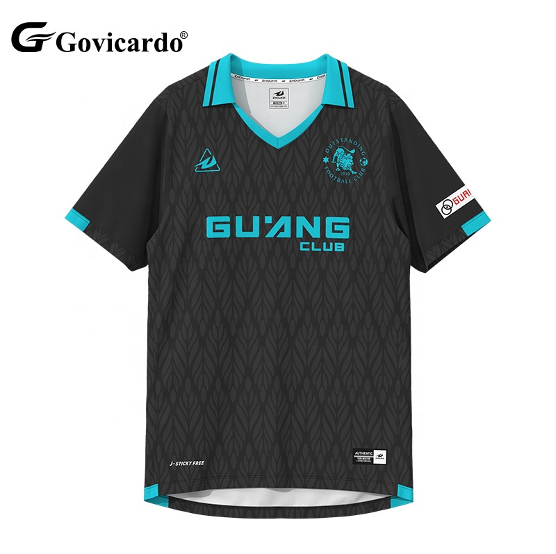 Wholesale Custom Retro Classic V Neck Soccer Jersey High Qua