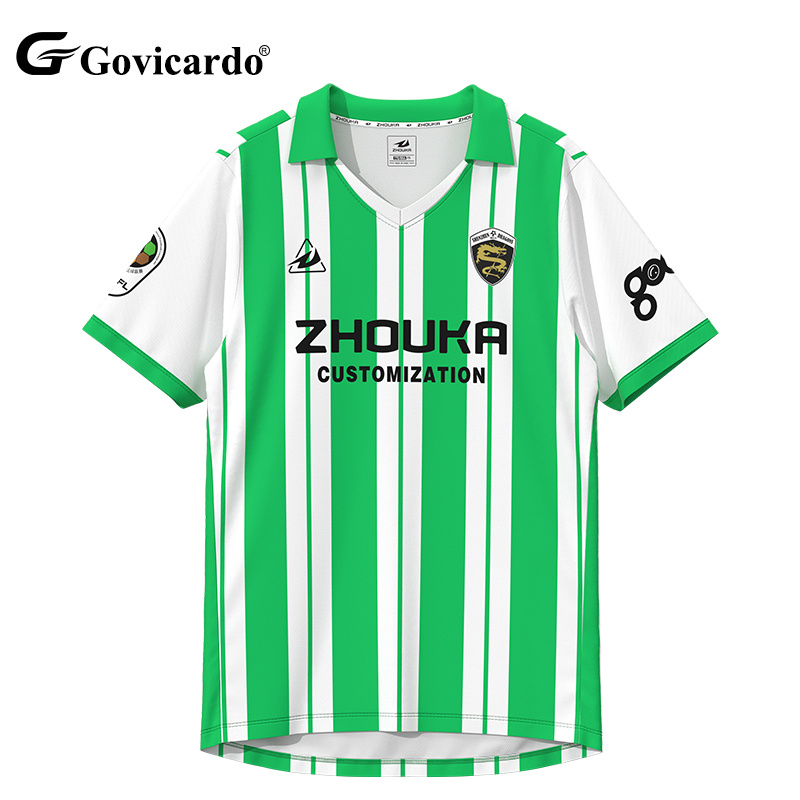 Custom Sublimated Men's Streetwear Retro Soccer Jersey Polye