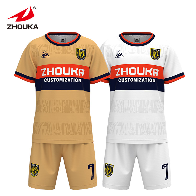 Retro Youth Boys Blank Toddler Kids Football Jersey Soccer Sports Uniforms Apparel Set Soccer Kids Jersey