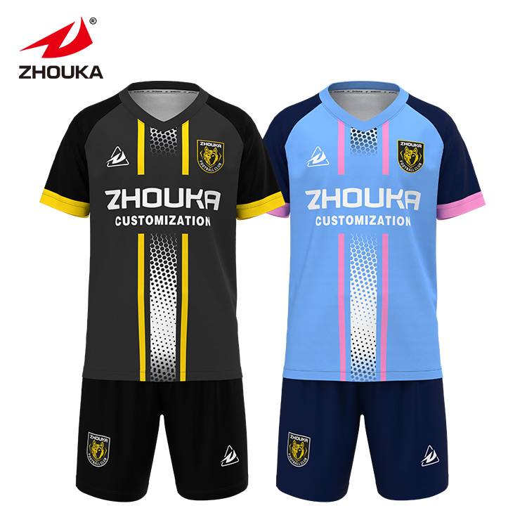 2023 New Design Football Uniforms Boys Children Jersey Footb
