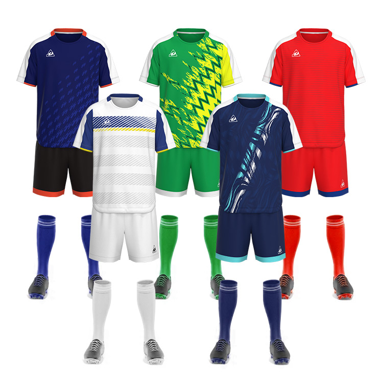 Kids Football Jersey Shirt National Team Soccer Uniform Kits