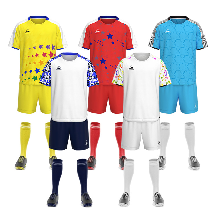 Govicardo Custom logo and Number Soccer Uniforms Youth Footb
