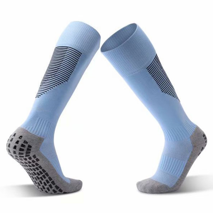 Custom Grip Men's Knitted Soccer Football Socks Custom Grip Autumn Socks for Soccer Players