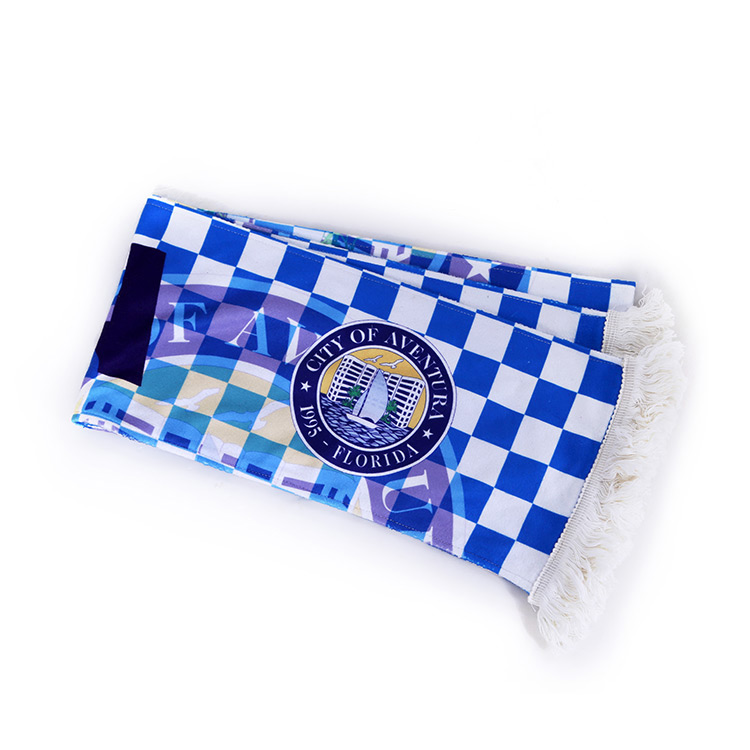 OEM Custom Soccer Team Scarf High Quality and Cheap Printed Pattern and Logo Long Length for Outdoor Usage@详情2.jpg
