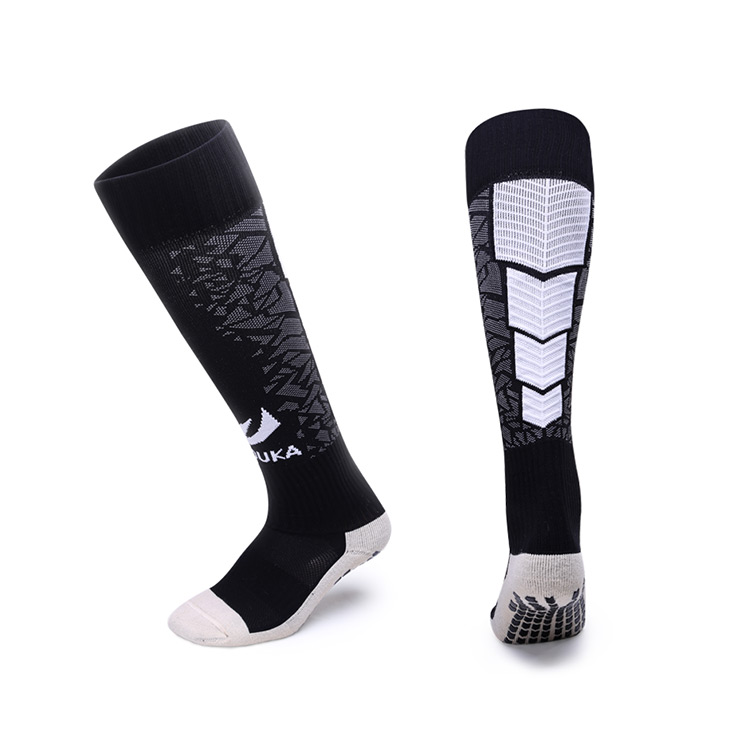 White Thin Cotton Football Socks,men Soccer Cotton Socks,striped Football Socks@详情1.jpg