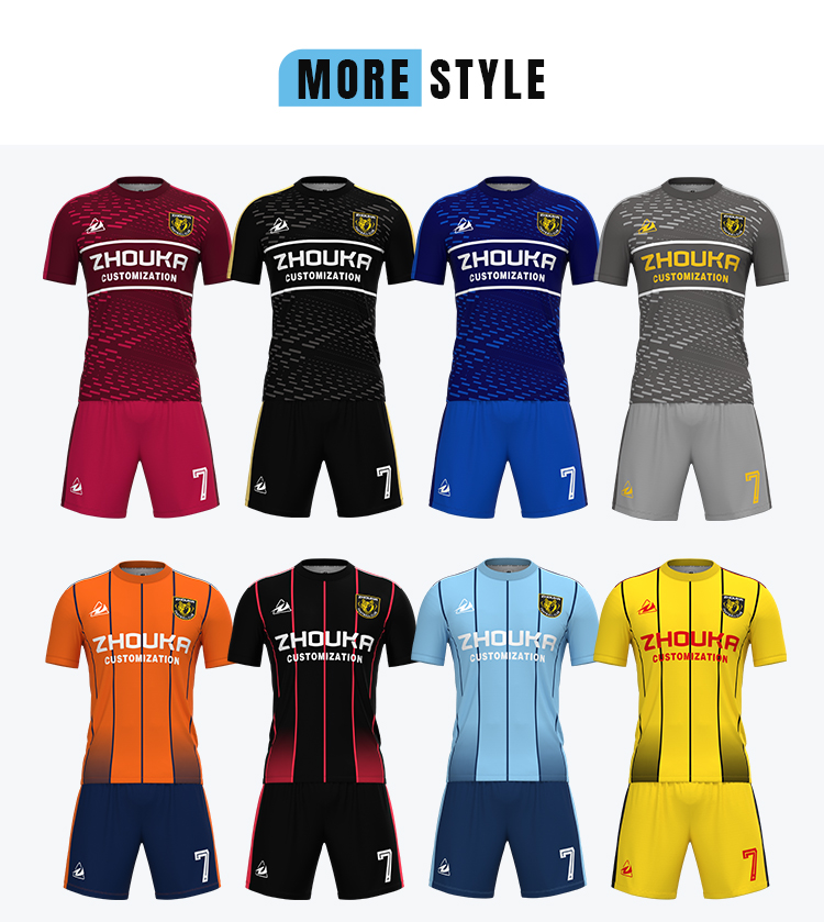 New Style Club Retro Soccer Wear Jersey Set Complete Training Uniforms Original Full Football Kits Breathable Sublimated Shirt_2@详情8.jpg