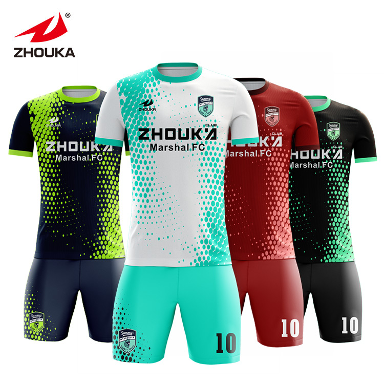 Wholesale Custom Soccer Wear Uniformes De Futbol Original High Quality Sublimation Soccer Jerseys Custom Football Jersey
