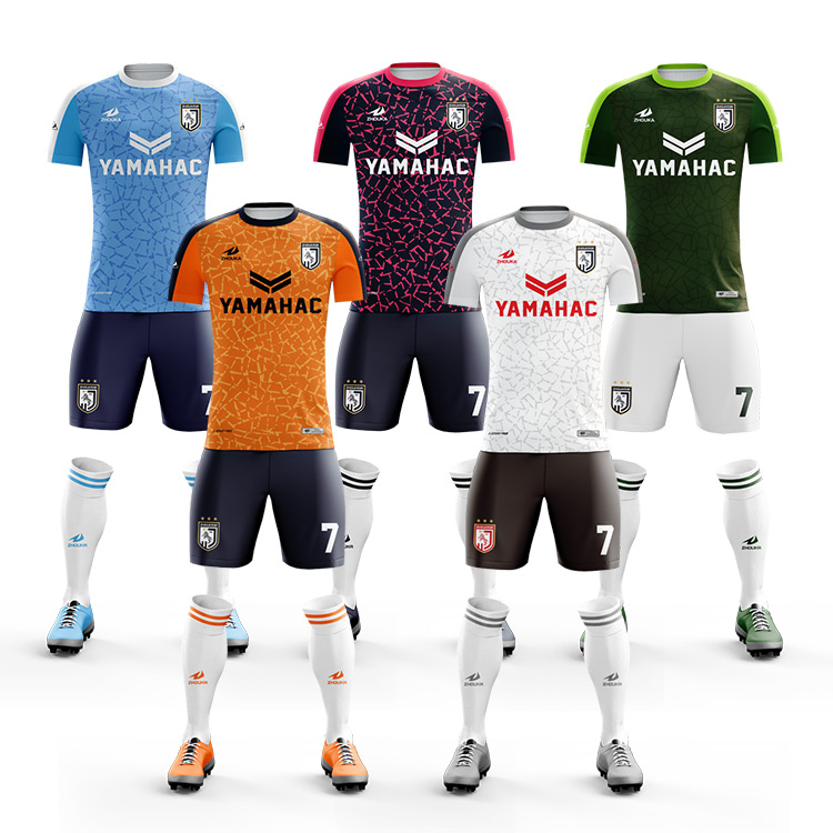 High Quality Soccer Jersey 2022 2023 Custom Football Jersey Set Soccer Uniform Designs