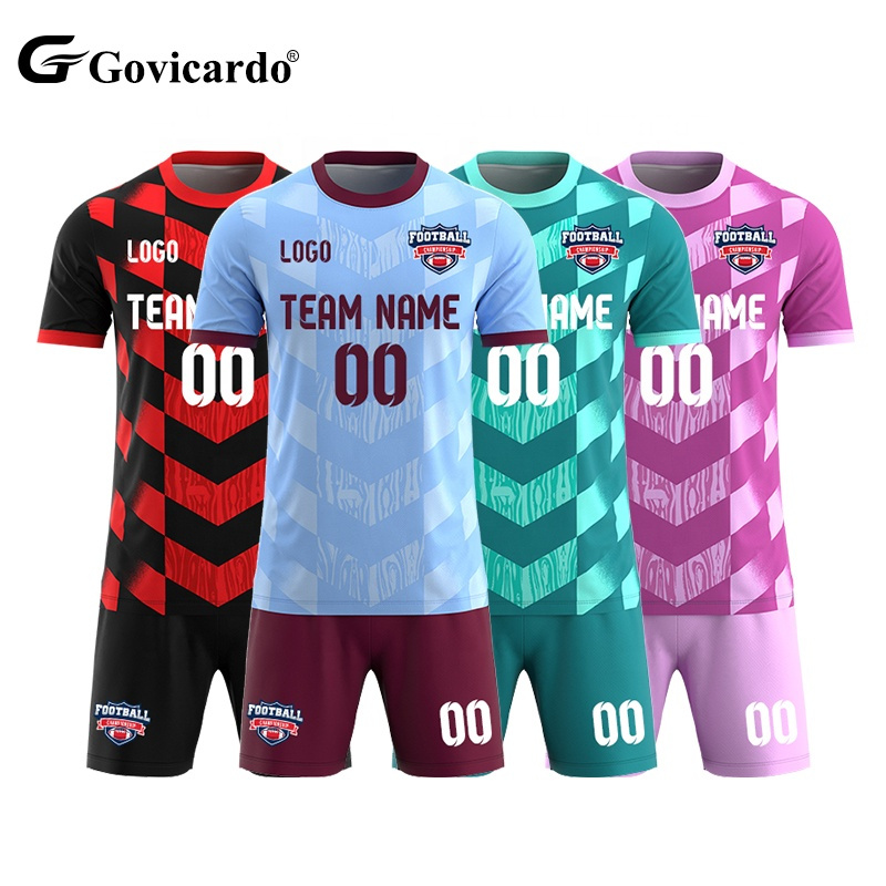 Custom Slim Fit Quick Drying Polyester Retro Soccer Jersey
