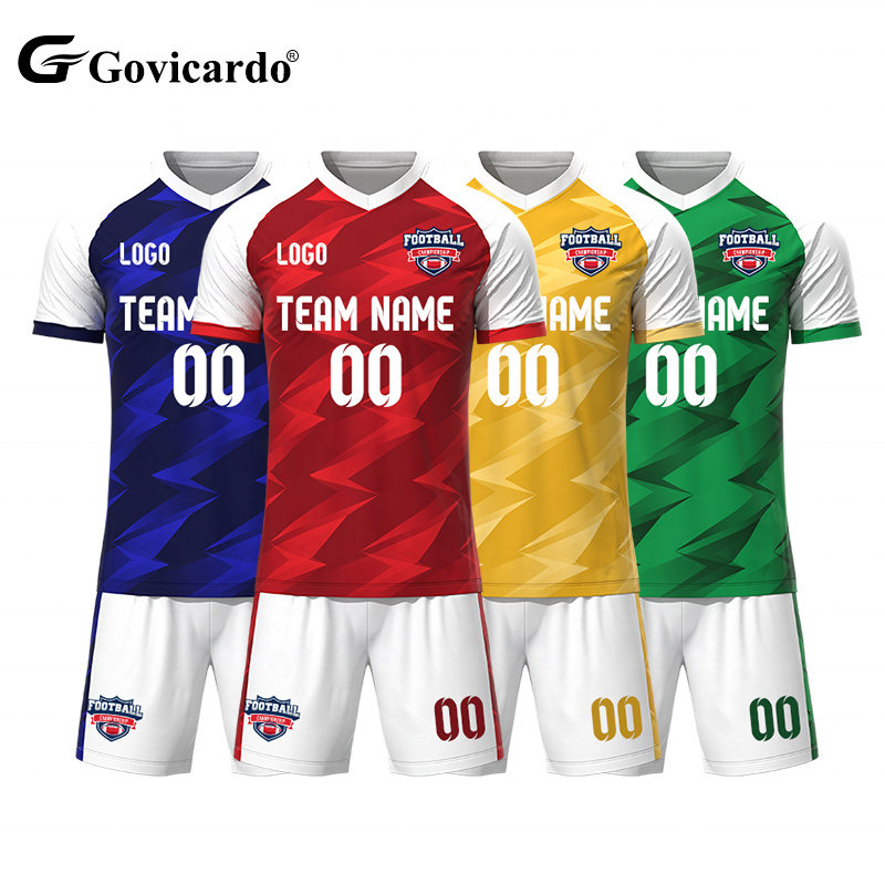 Latest Design Professional Soccer Team Uniform Football Jers