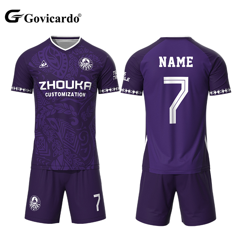Classic Retro Soccer Jersey Kits Customized Football Uniform