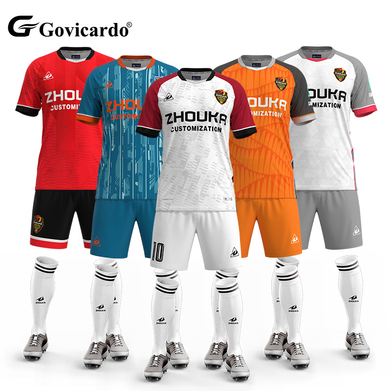Premium Polyester Soccer Wear Kit High Quality Custom Sublim