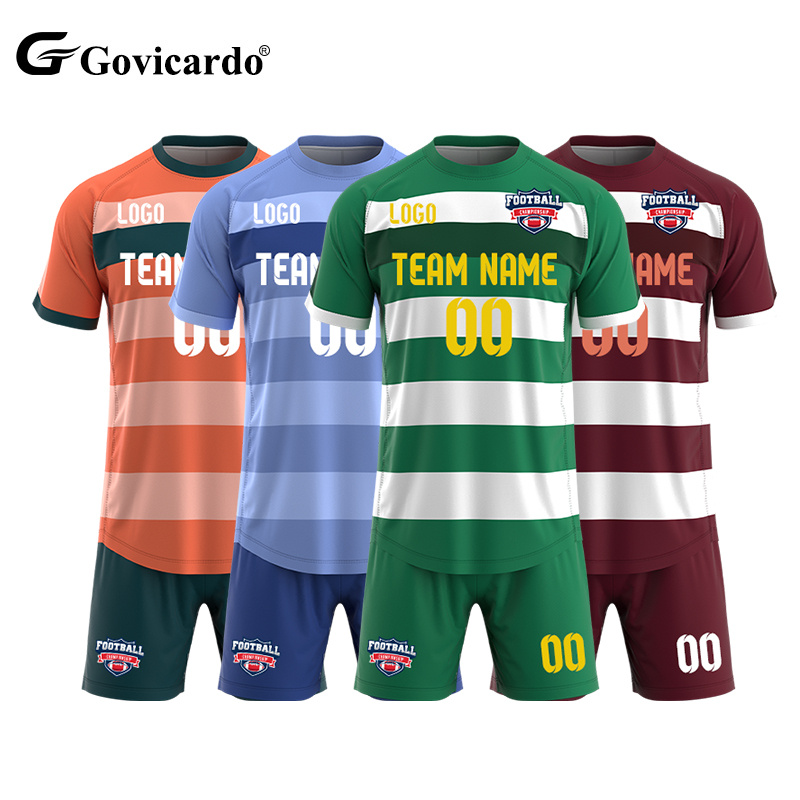 Low MOQ Custom Youth Team Digital Printing Logo Soccer Jerse