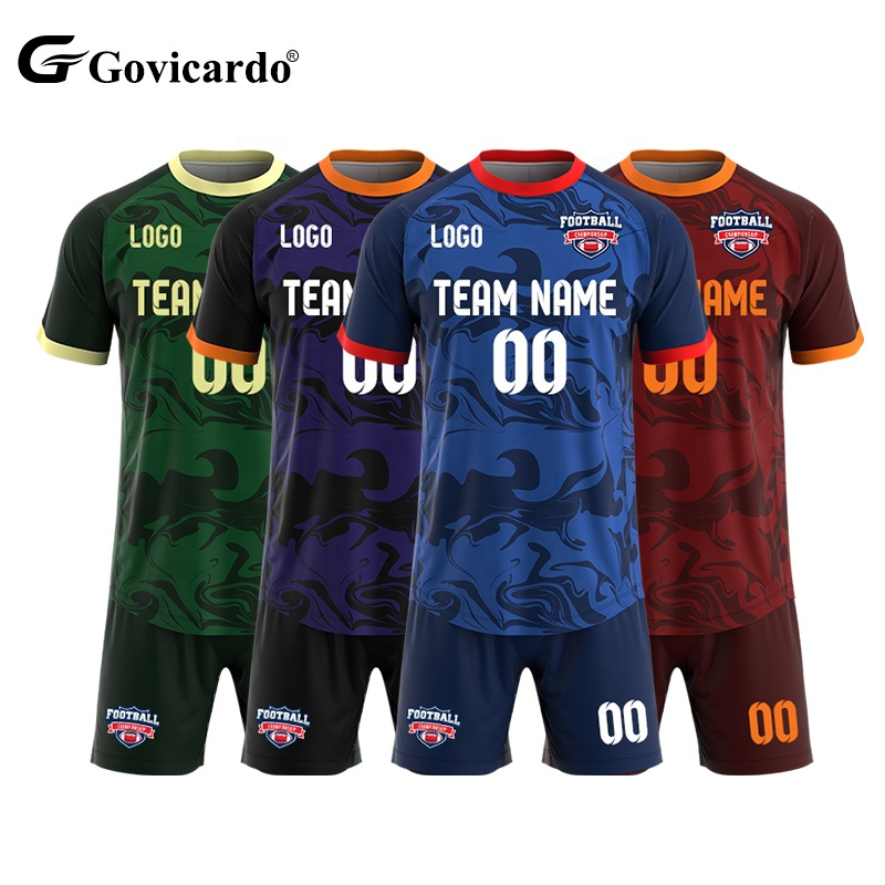 OEM ODM Customized Sublimated Polyester Soccer Jersey Wear S
