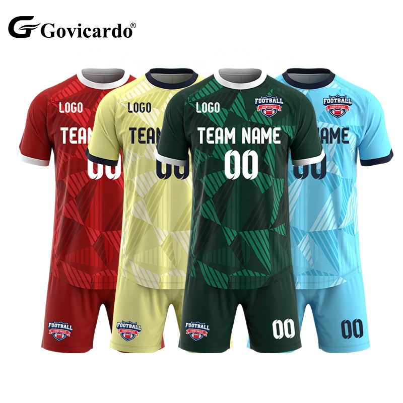 Original Custom Sublimation Quick Dry Soccer Jersey Sets Bre