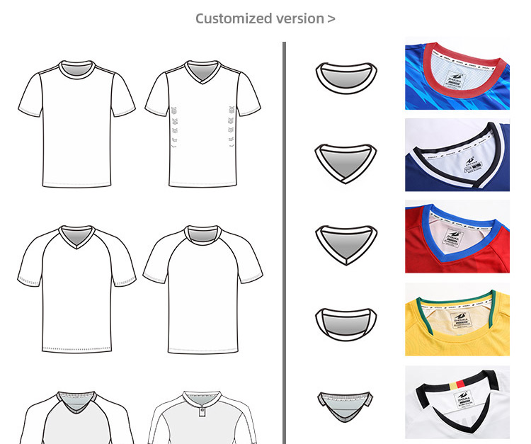 High Quality Men Fashion Football Uniform Soccer Training Jersey Custom Soccer Jersey Football Shirt Set@详情18.jpg