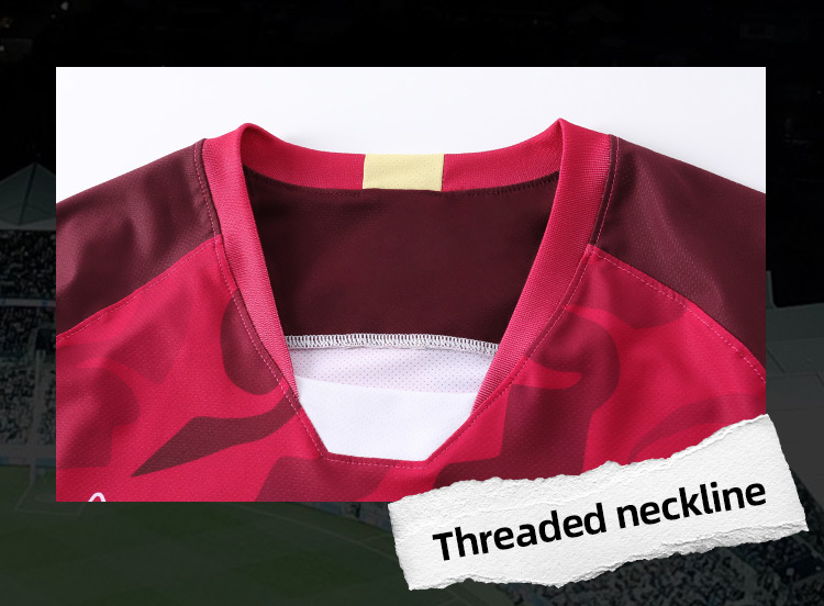 Zhouka Hygroscopic and Sweat Releasing Men Soccer Uniform Custom Soccer Sports Jersey Football Shirt Uniform Football Set@详情10.jpg