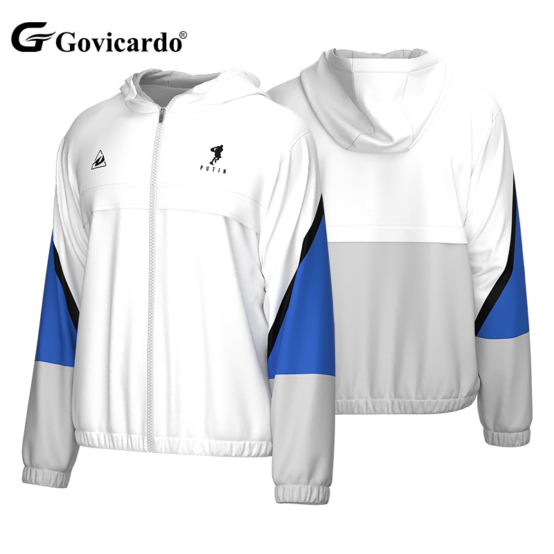 High Quality Sublimation Polyester Breathable Soccer Windbre