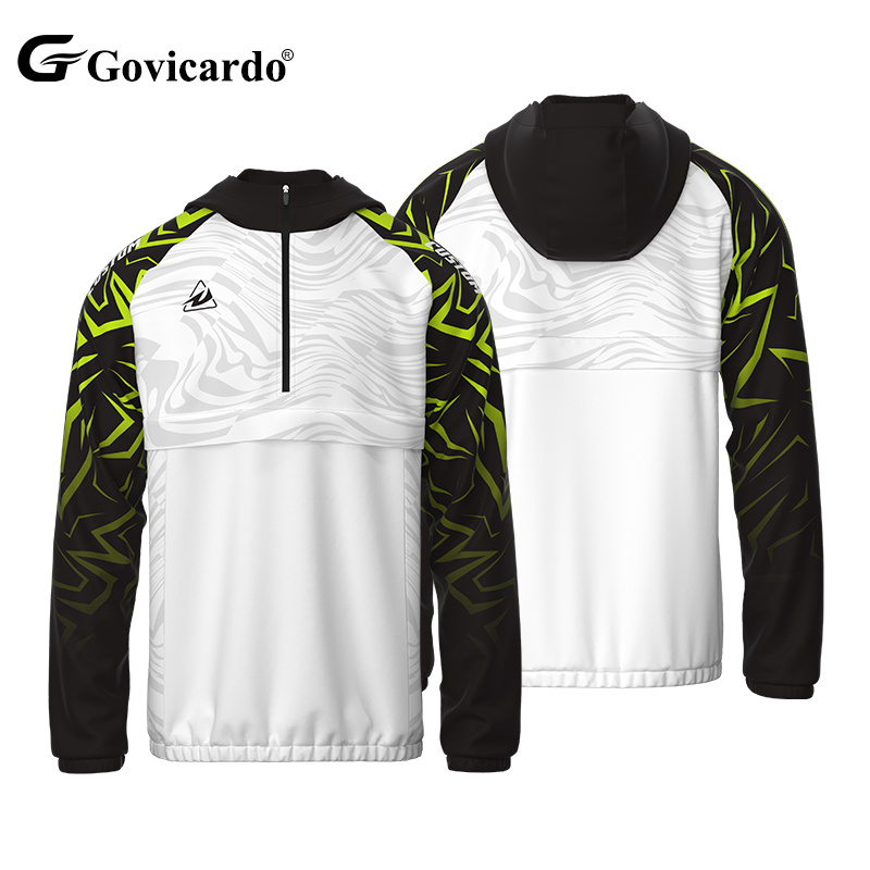 Custom High-Top Polyester Sport Windbreaker Breathable Socce