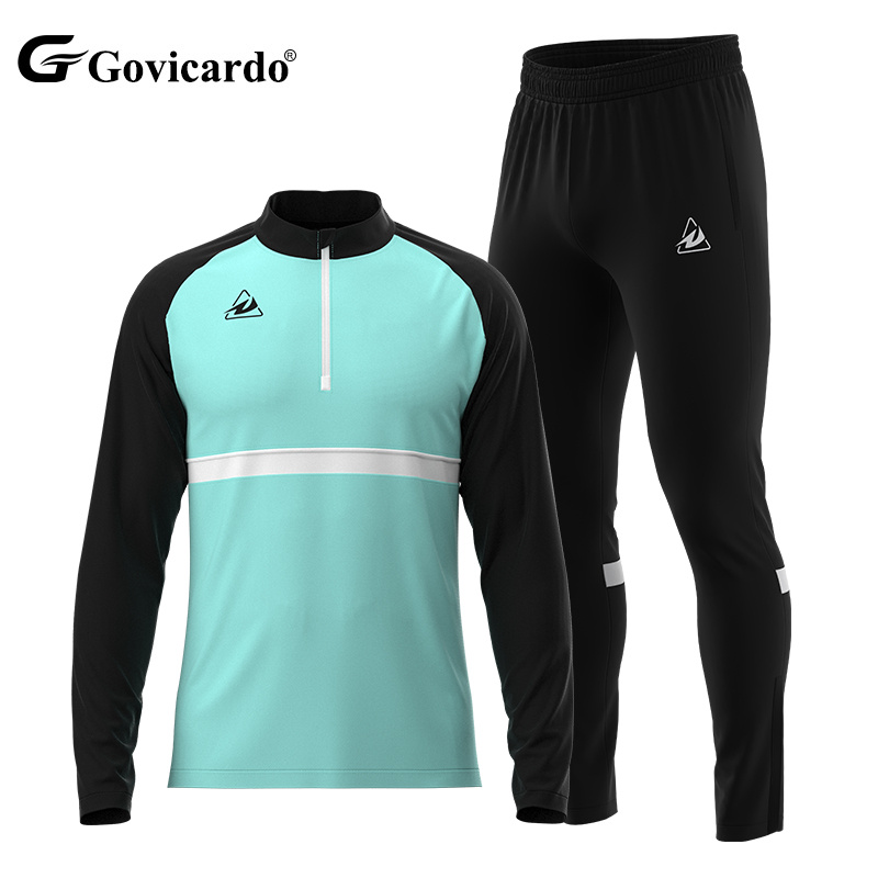 Unisex Custom Soccer Tracksuit Set Lightweight Windbreaker J