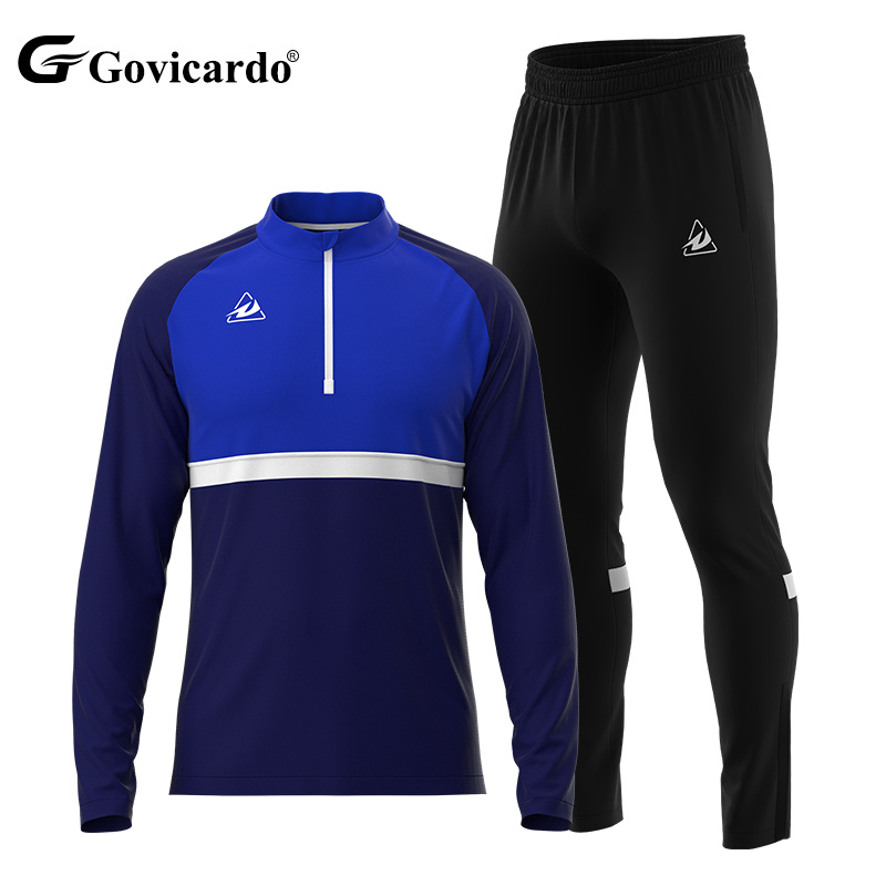 Custom Design Logo Club 1/4 Quarter Zip Pullover Training Sh