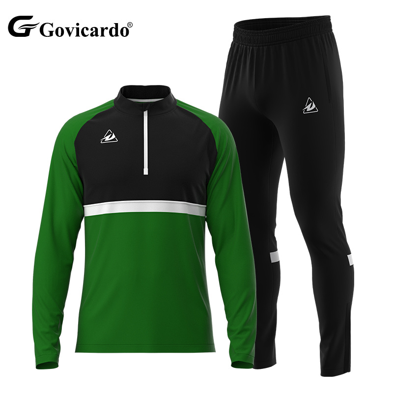 Custom Polyester Football Tracksuits Design Your Own Trainin