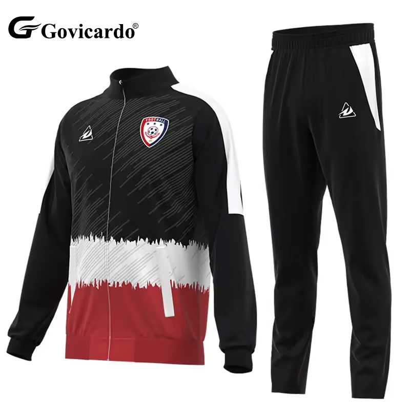 Custom Sportswear Sublimated Long Sleeve Men Soccer Training