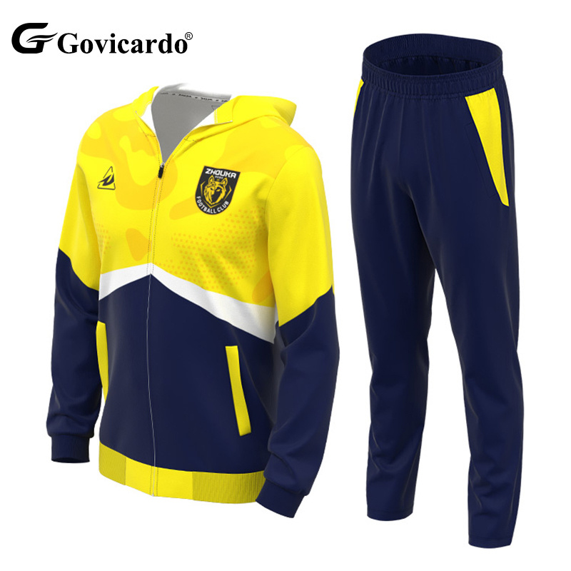 High Quality Custom Long Sleeve Sport Training Men Soccer Ja